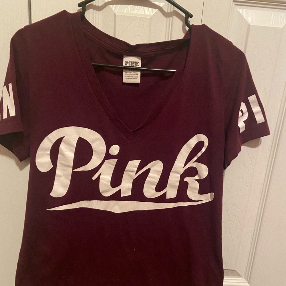 Pink Victoria’s Secret shirt
